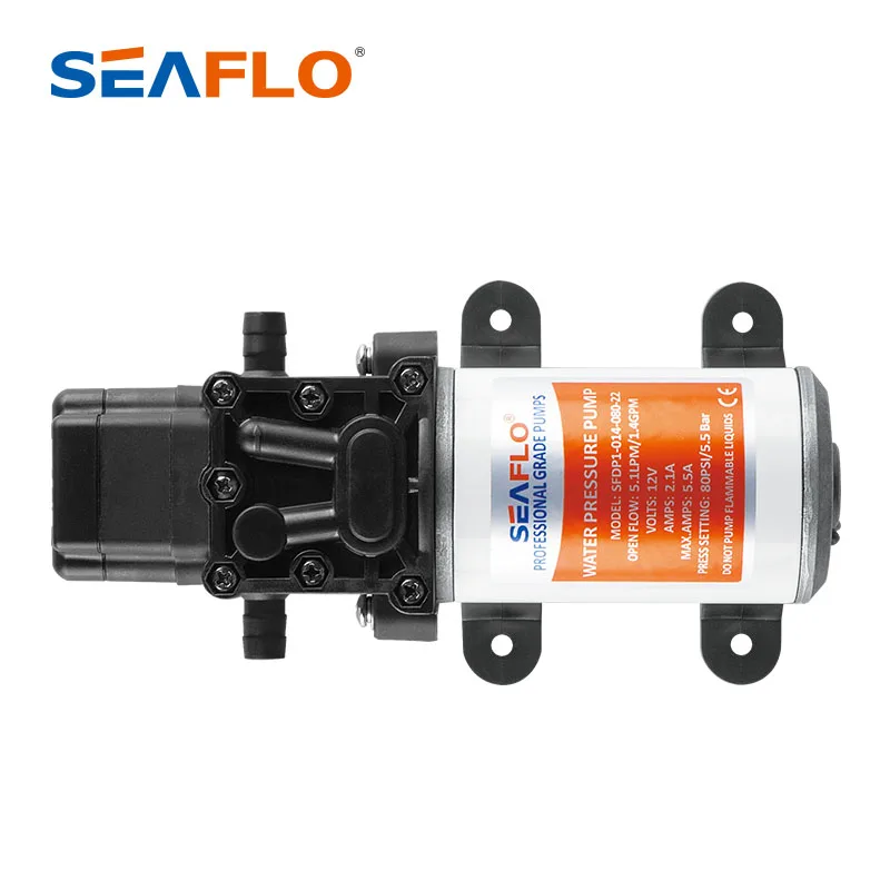 SEAFLO 12V 5.0LPM 100PSI Low Voltage Mini DC Water Pump