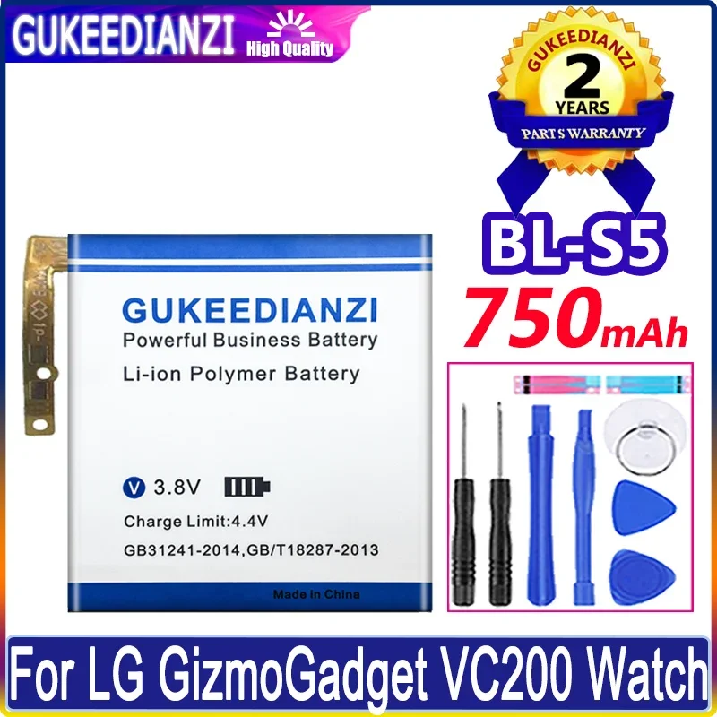

Watch Battery 750mAh For LG GizmoGadget VC200 Watch High Capacity
