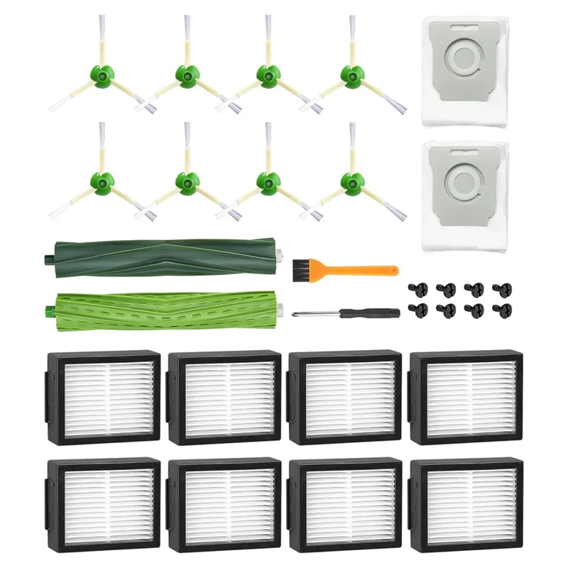 Brush Replacement Parts for iRobot Roomba I7 I7+ I3 I3+ I4 I4+ I6 I6+ J7 J7+ E5 E6 E7 Suction