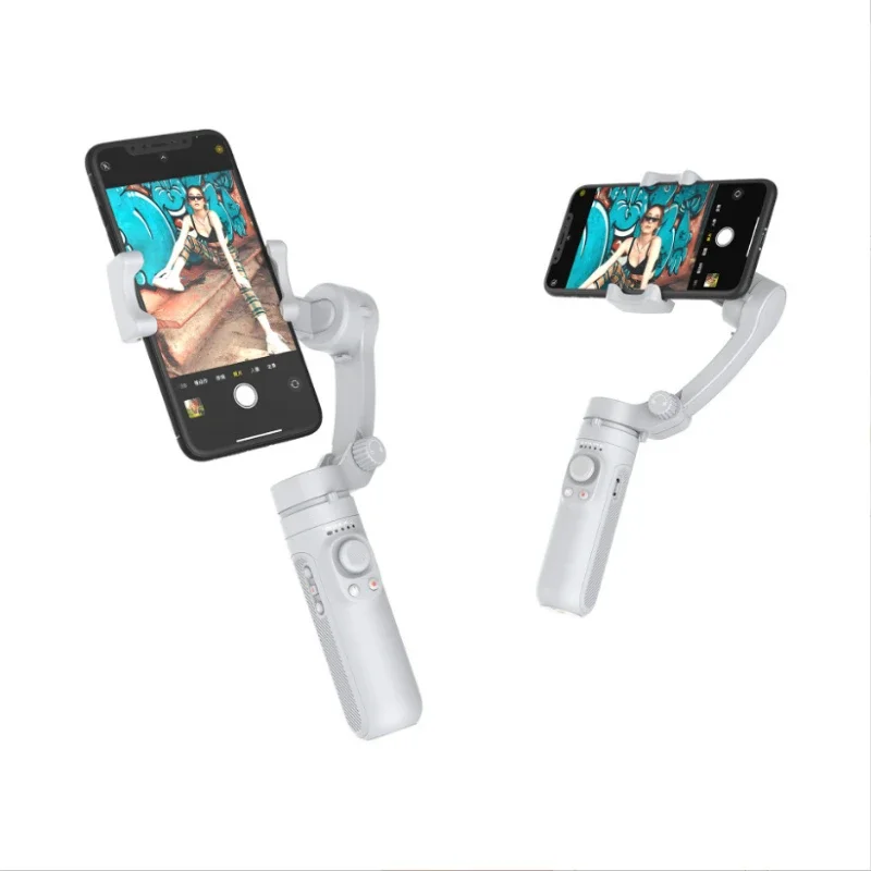 Mobile Phone Shooting Stabilizer Tik Tok Live Stream Sports Anti-Shake Bracket Hand-Held Tripod Head Three-Axis  Broadcast