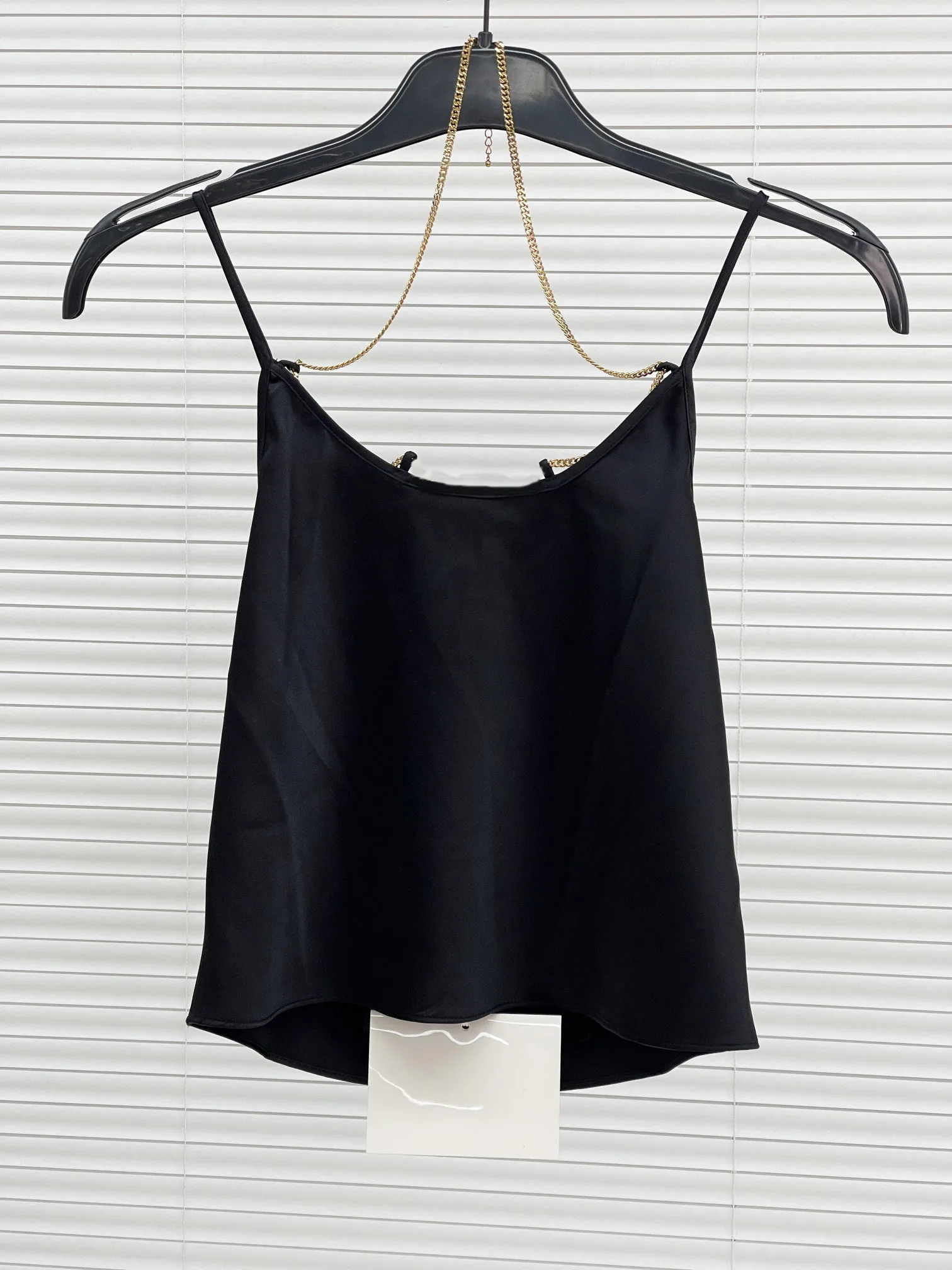 

2024 Women's Clothing Camisole with metal chain Spring Summer New 0605