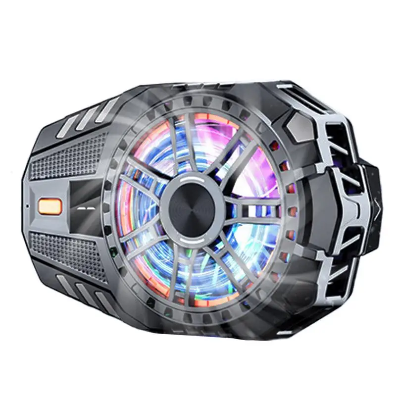 Phone Cooler Cellphone Cooler Portable Computer Cooling Fan Rechargeable Phone Cooling Fan For Game Tablet Temperature Control