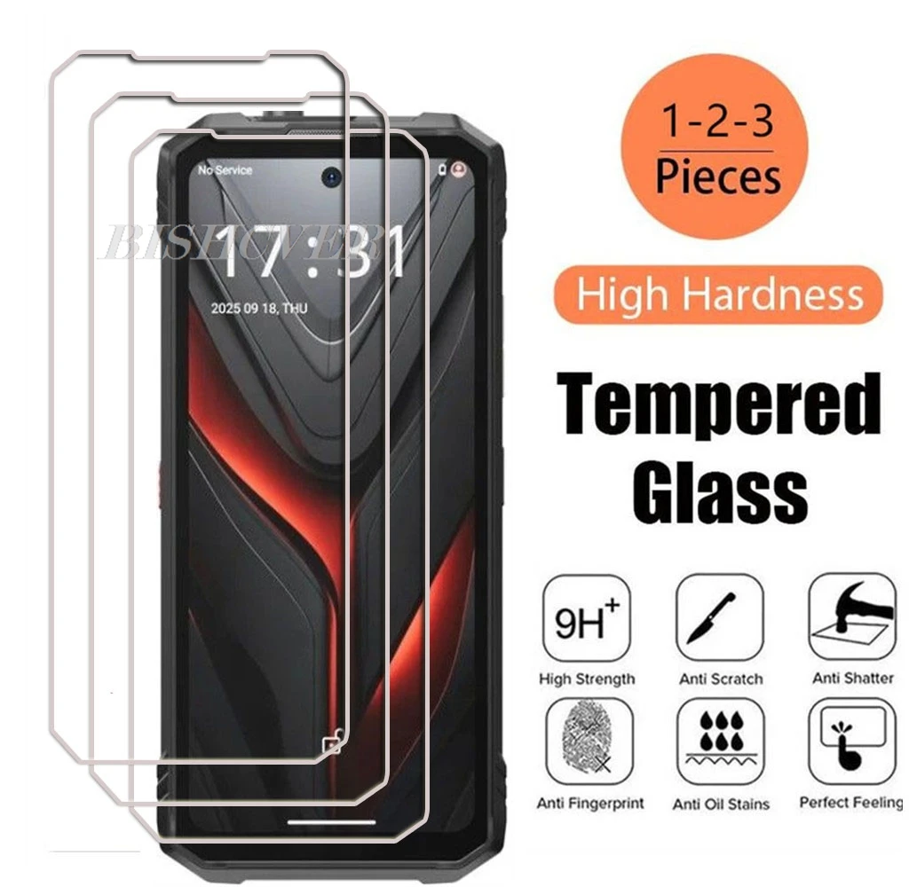 1-3 PCS Tempered Glass For HOTWAV Hyper 8 Ultra  6.8