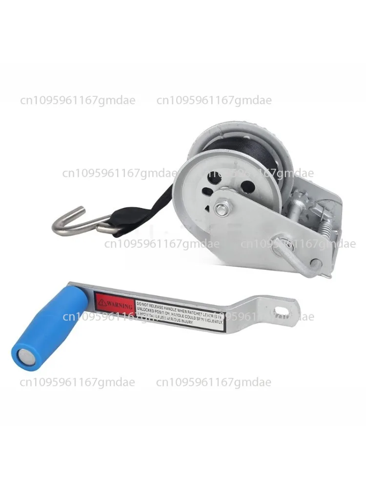 

Small household manual winch; sturdy and durable; long service life.