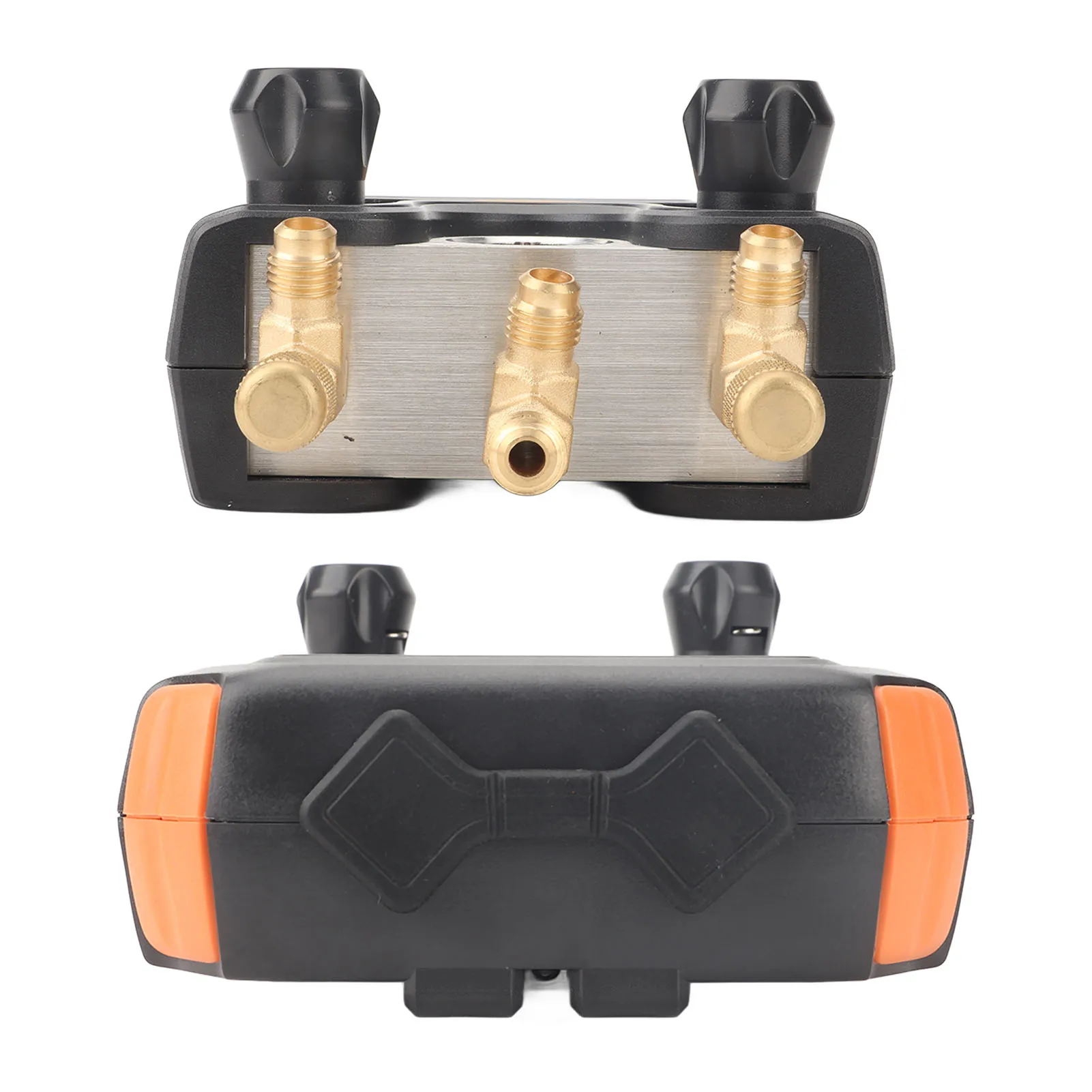 Digital HVAC Manifold Gauge Multiple Modes Digital Manifold Meter ABS 2 in 1 83 Refrigerants Clear Display for Troubleshooting