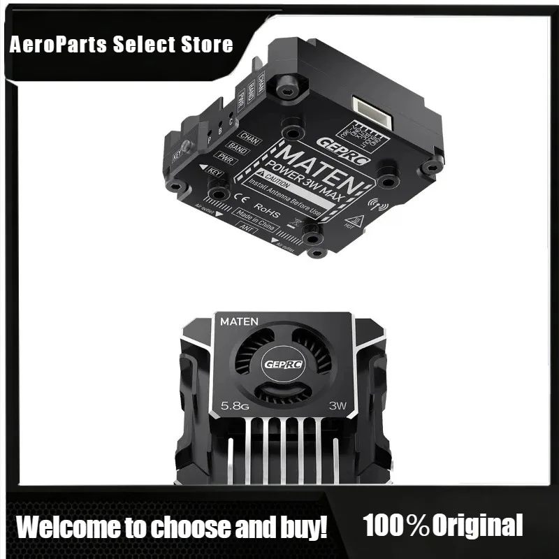 HA 1pcs For MATEN 5.8G VTX PRO 3000mW Transmitter Transmitting Module DC7-36V Built In Microphone For FPV Long Range Racing