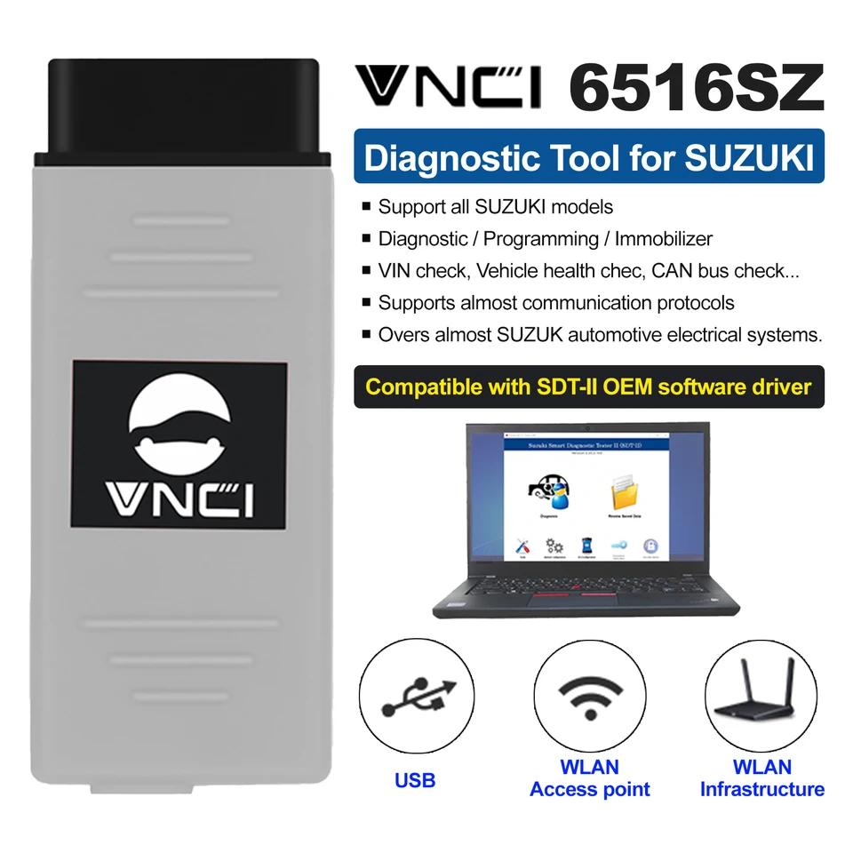 VNCI 6516SZ for Suzuki OBD2 Diagnostic Tool