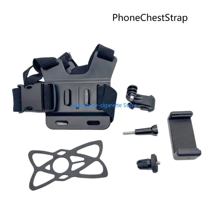 Brustgurte inklusive Telefonclip mit 360-Grad-Drehungen von 6 bis 10 für optimale Aufnahmen Y4QF – Detail 6