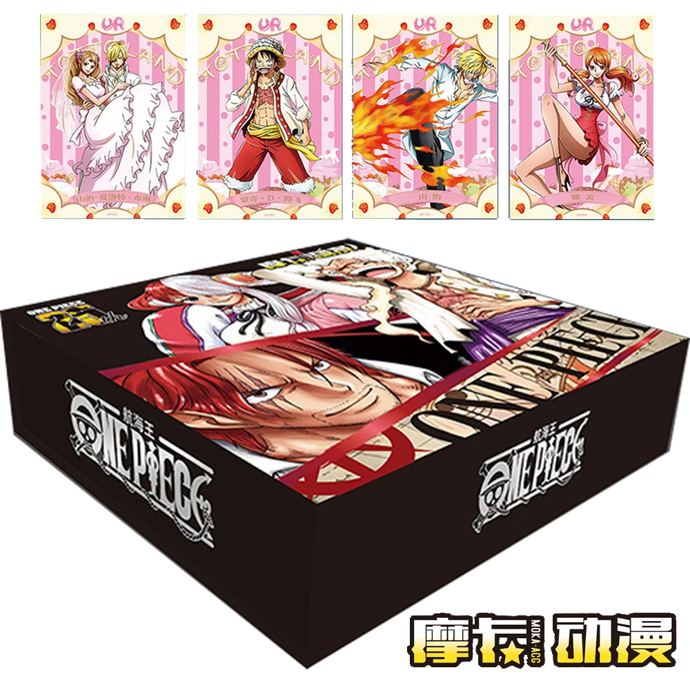 

ONE PIECE Collection Card For Children Shanks BROOK Tony Tony Chopper Popular Fantasy Anime Limited Game Card Christmas Gifts