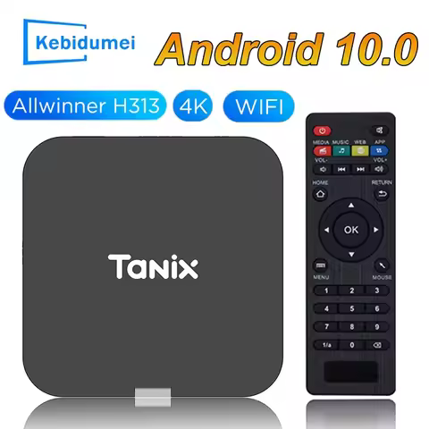 Android 10.0 Smart TV BOX Allwinner H313 Quad Core 4K Set-top box HDR 2.4G Wifi RAM 1GB 2GB ROM 8GB 16GB Mini Game Media Player