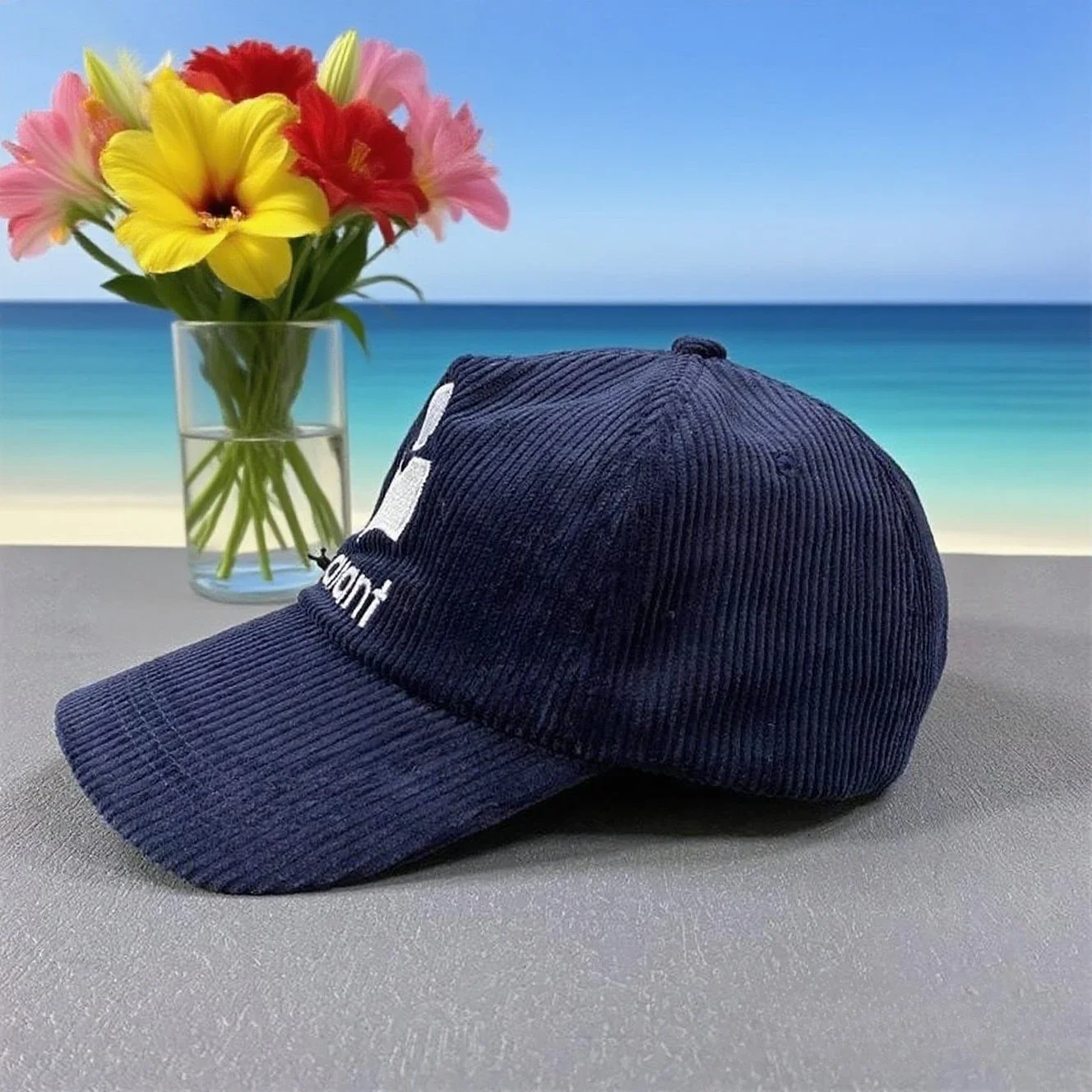 

Mar Embroidered Snapback Cap - 2025 Adjustable Unisex Hat | UV Protection Fashion Baseball Hat