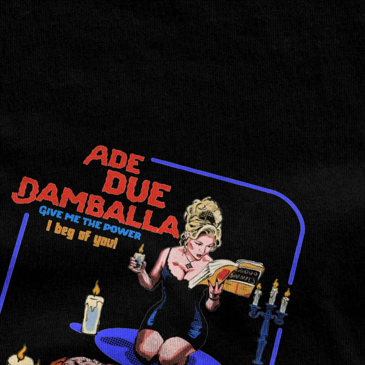 Ade Due Damballa Bride Of Chucky Men Women\'s T Shirt Vintage Accessories Funny Tees Short Sleeve Round Neck T-Shirt 100% Cotton