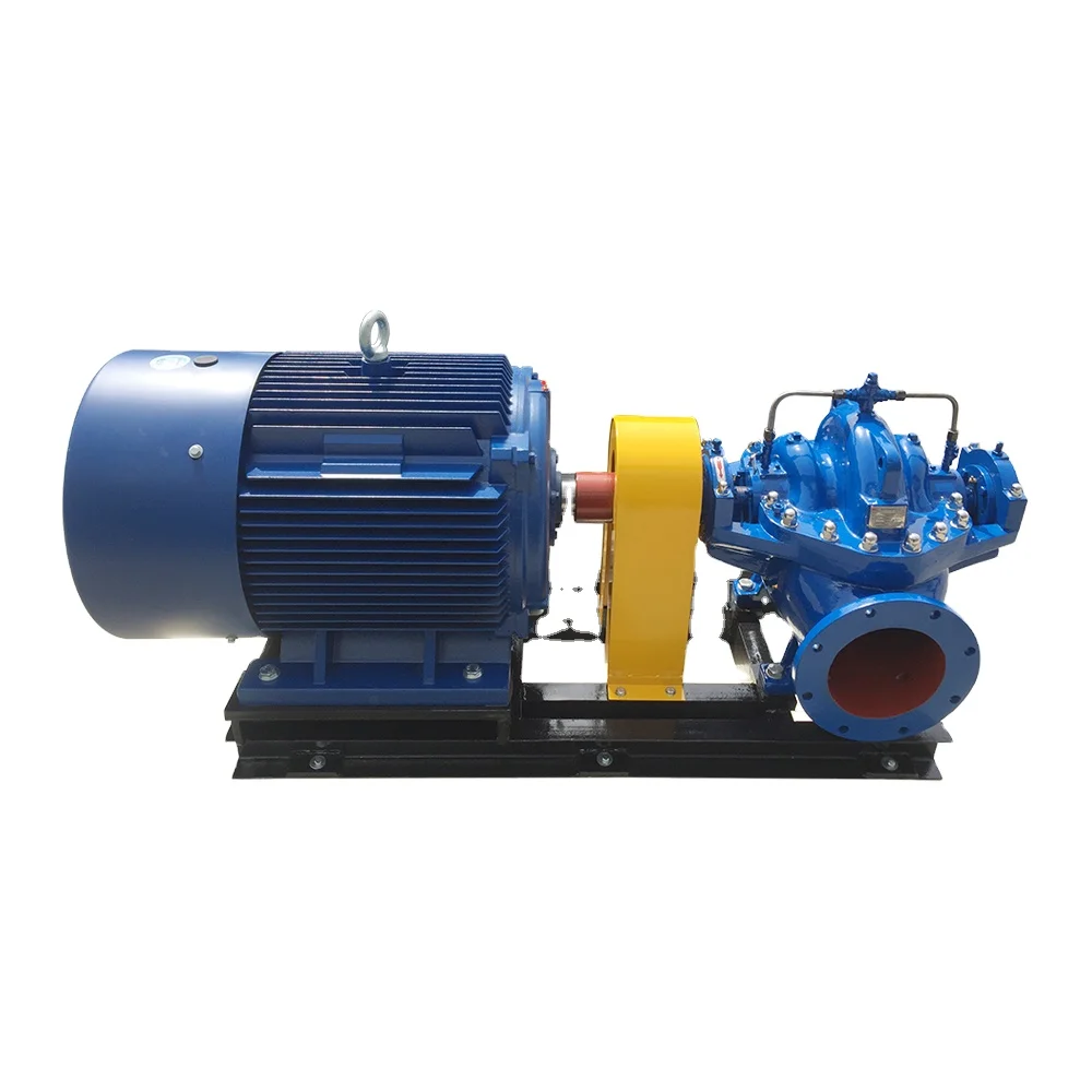 Industrial Double Suction Pump Large Flow Water Pump High Pressure Horizontal Split Case Pump