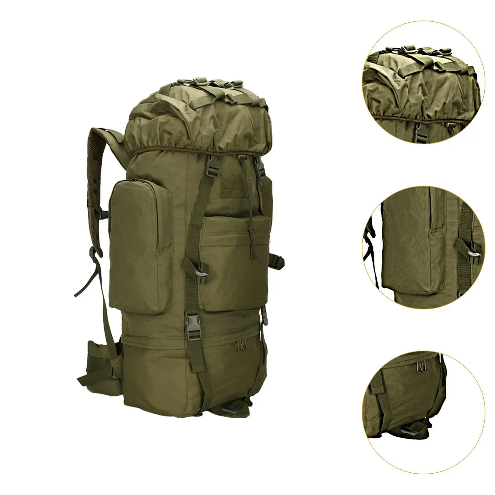 Mochila de montanhismo para camping, escalada e caminhadas mochila, bolsa de viagem para homens e mulheres, mochila, caminhadas e ciclismo, 100 l