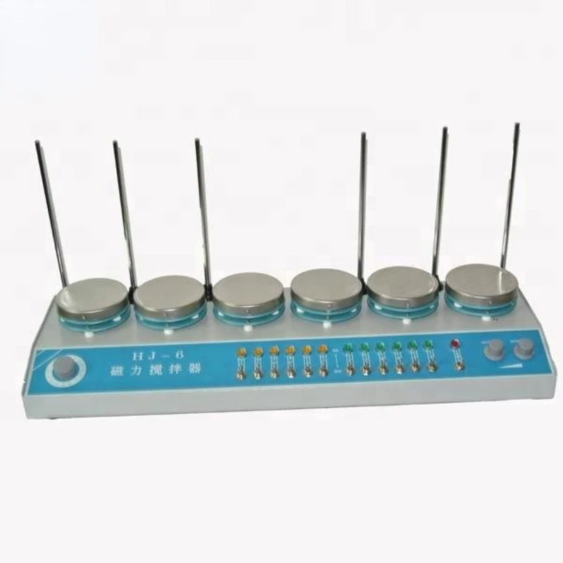 

Multi-joint Six Position Heating Magnetic Stirrer