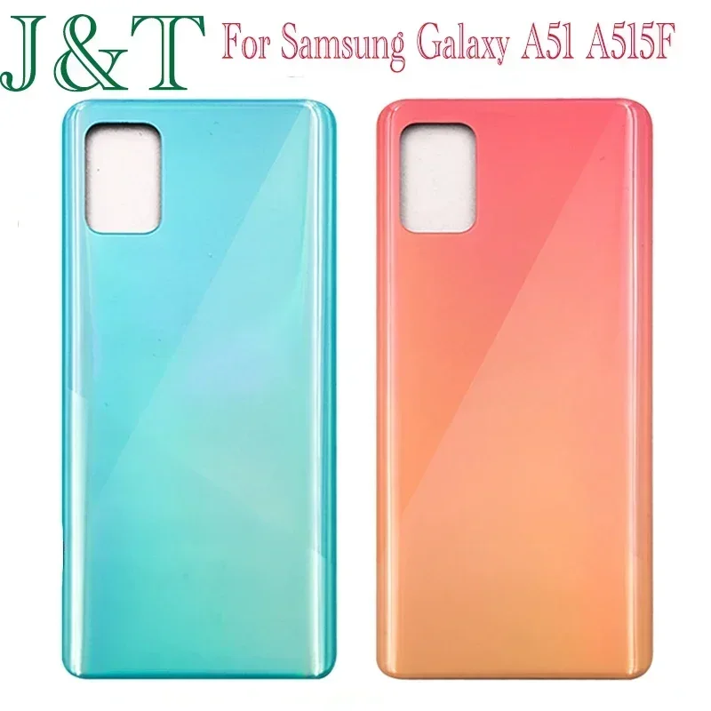 For Samsung Galaxy A51 A515F Back Battery Cover Door Rear Housing Case Replacement Parts For Samsung A515F Battery Cover