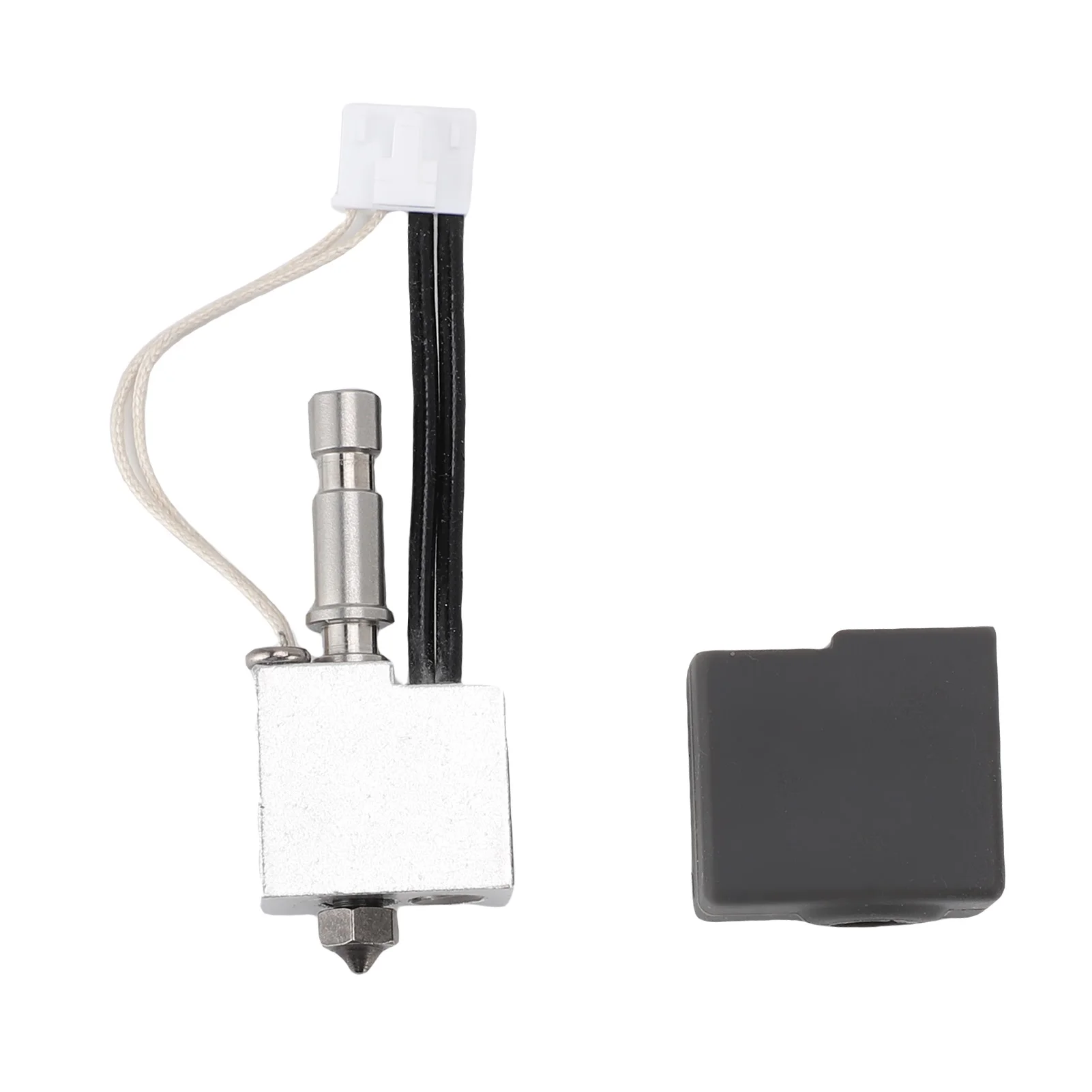 코브라 S1용 3D 프린터 익스트루더 핫엔드 키트, 경화강 노즐 핫엔드 (0.2mm, 0.4mm, 0.6mm, 0.8mm 노즐 포함), 실리콘 슬리브 2개