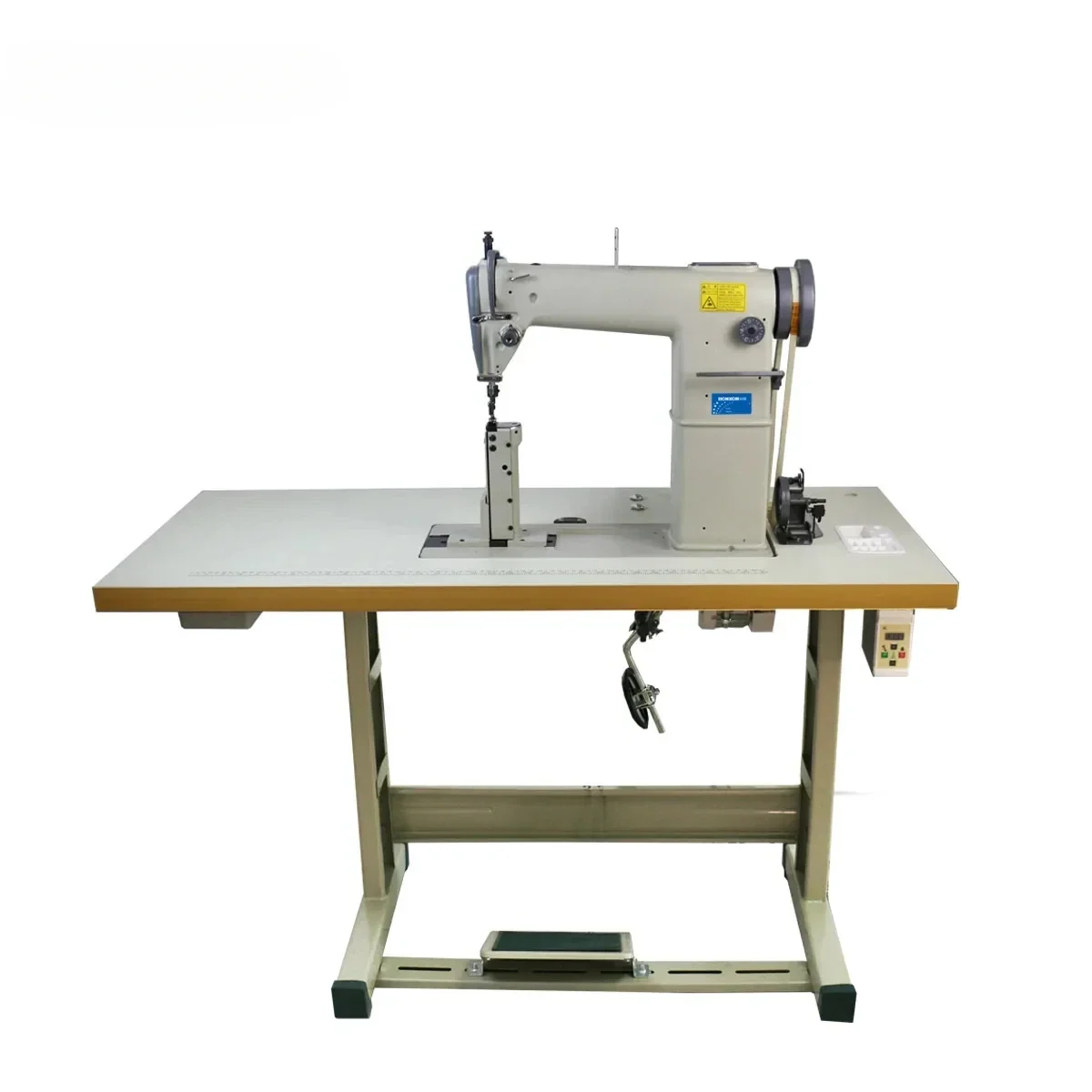 Sewing Machine Single and Double Needle Post-Bed Suitable for Shoes and Bag