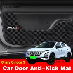 Car Door Anti-dirty Anti-kick Mat Pad Cushion Sticker Garnish Decoration Car-styling For Chery OMODA 5 Accessories