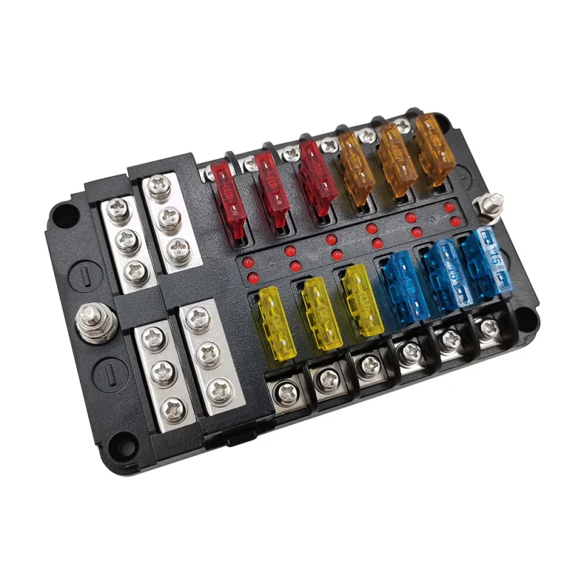 

Автомобильный блок предохранителей ISURE MARINE на 12 каналов, многофункциональный, для автодомов и яхт, с LED-индикатором