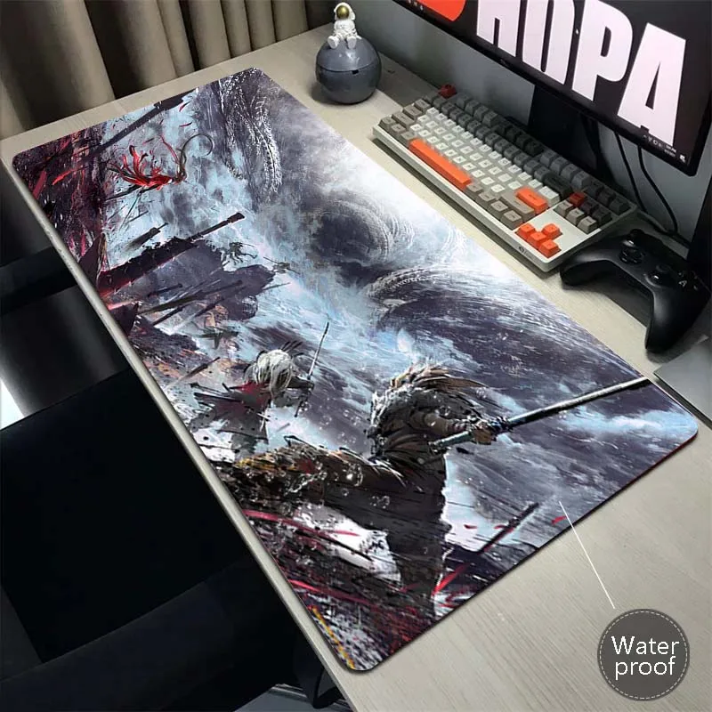 

HD Print Naraka Large Mouse Pad Gaming Waterproof Mousepad Locking Edge Mouse Mat Game Speed Keyboard Soft Pads Rubber Desk Mat