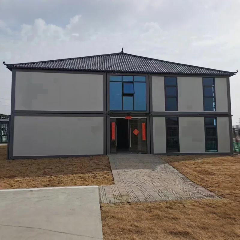 أفضل مبيعات غرفة حاوية متنقلة مرونة متنقلة قابلة للطي غرفة حاوية منزلية مستودع غرفة أنشطة حاوية فولاذية خفيفة #3