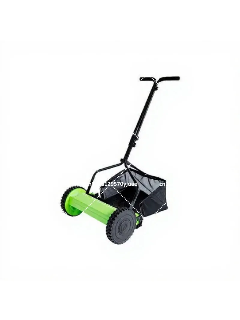 12T Hand Push Lawn Mower for Small Gardens – Compact Household Mower for Villa & Lawn Care