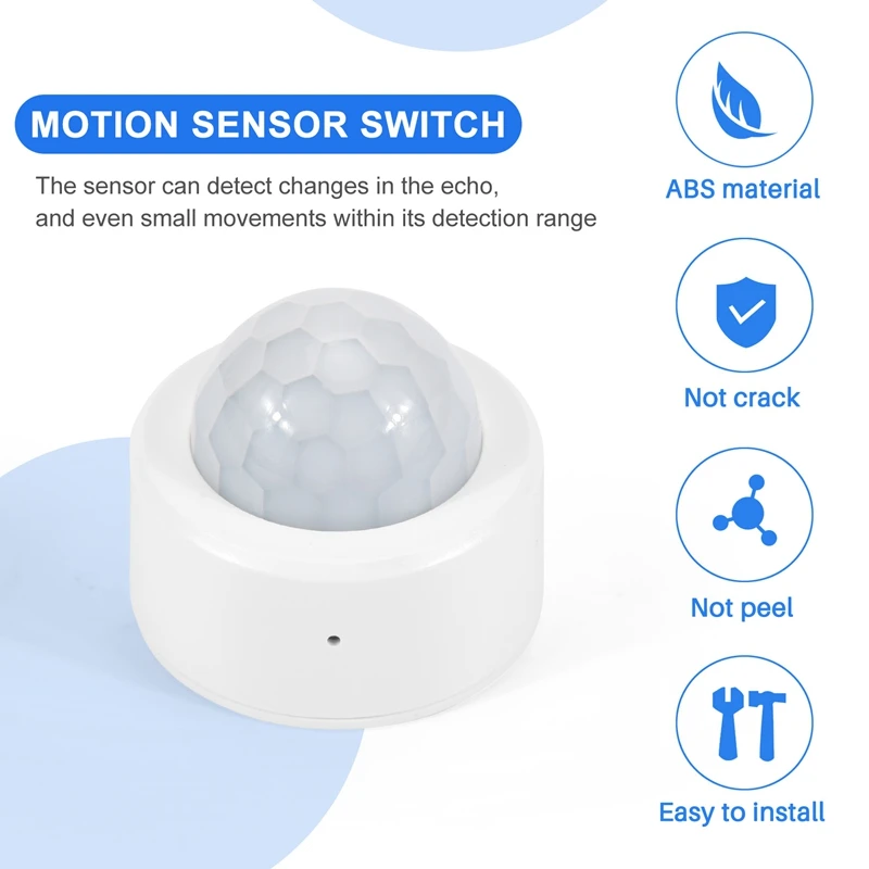 Movement Body Sensor Zigbee 3.0 Tuya Mini Smart Human Motion PIR Transducer Smart Life Home Wireless Connection Light