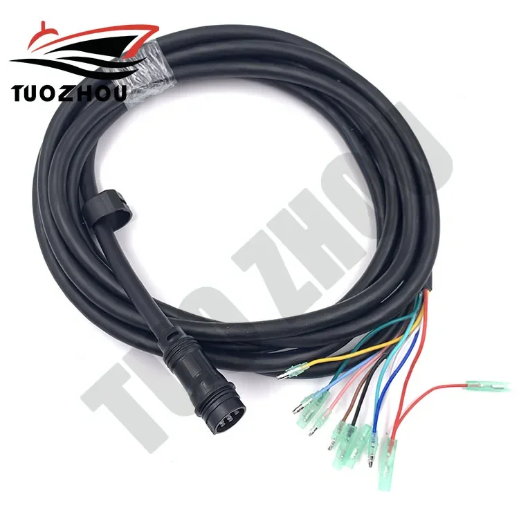 688-8258A-20 Cable Main Wire Harness for Yamaha Outboard Engine 703 Remote Control Box 10 Pins 16.4FT