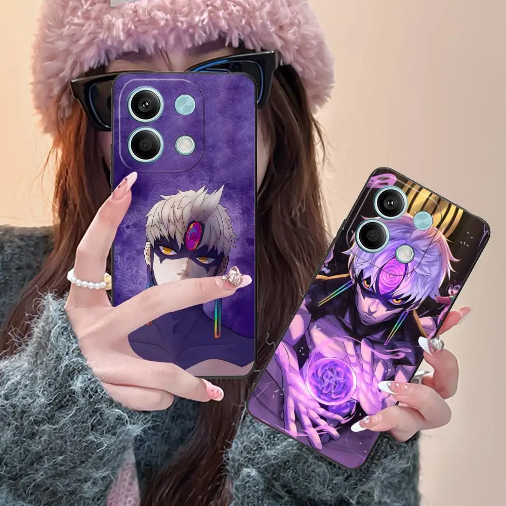 

Чехол для мобильного телефона Dandadan Jiji для POCO M6 M5 M4 M3 X7 X6 X5 X4 X3 F6 F5 F4 Pro GT 5G Защитный чехол с цветным принтом