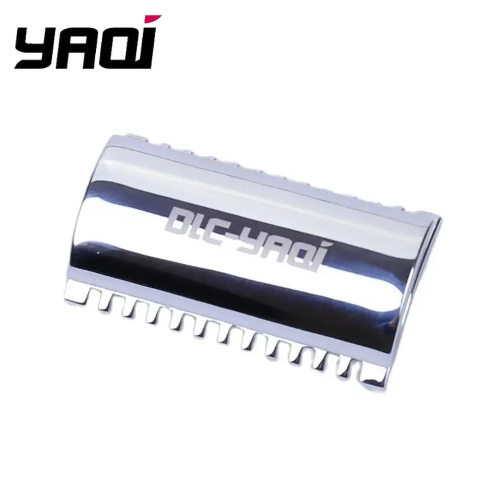 

Shaving Razor Head YAQI Chrome Color Open Comb Shaving Razor Head for Mens