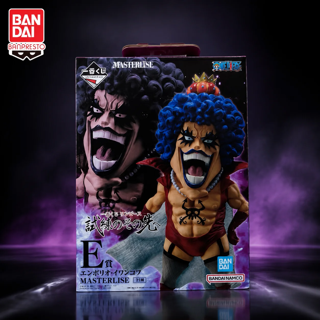 In Stock BANPRESTO Original ONE PIECE Ivankov Ichiban KUJI MASTERLiSE S H Figuarts Action Figure Doll Brand New Boxed Model Toys
