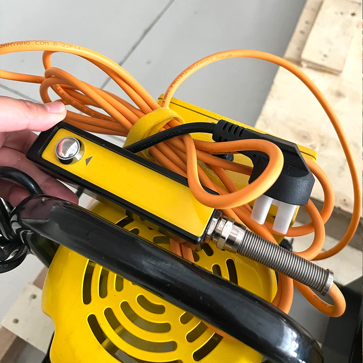 KHE-3DM Light Weight Portable Super Sound-off Double Acting Hydraulic Cylinder Electric Pump Power Pack