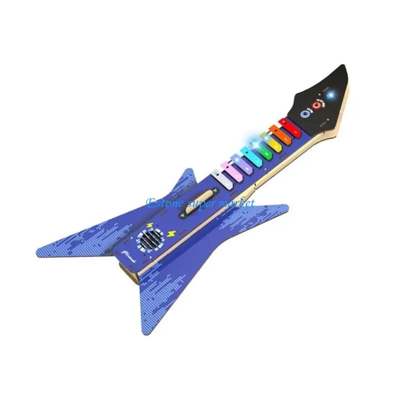 090b-modello-educativo-chitarra-elettrica-giocattolo-artigianale-per-l'apprendimento-della-musica-abilita-costruzione