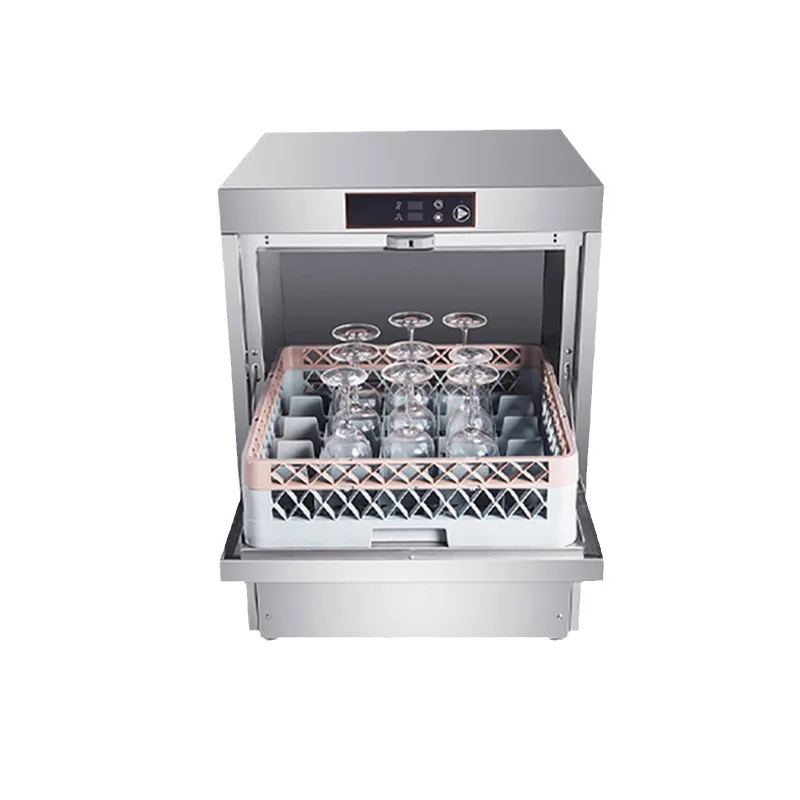 Modern Style Bar Under Counter Cupwasher Equipment High Quality Stainless Steel Commercial Small Dishwasher Machine for Shop