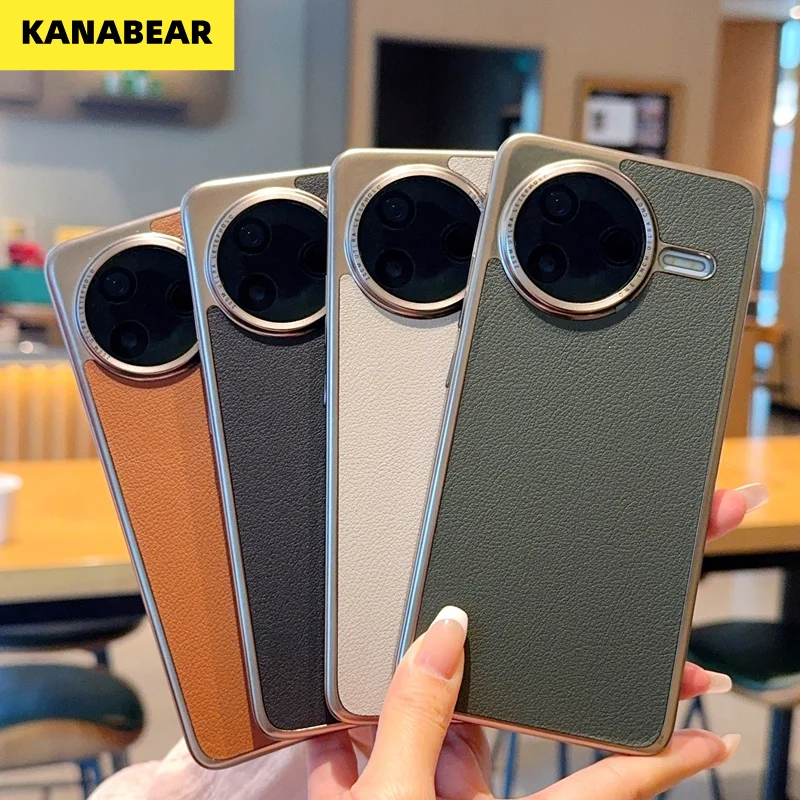 

Suitable for Redmi K80/K80 Pro ultra-thin luxurious rosewood-grain leather high-end phone case for shock protection