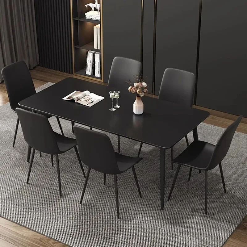 For Luxury Modern Dining Table Restaurant Coffee Kitchen Conference Dining Table Mid Century Lounge