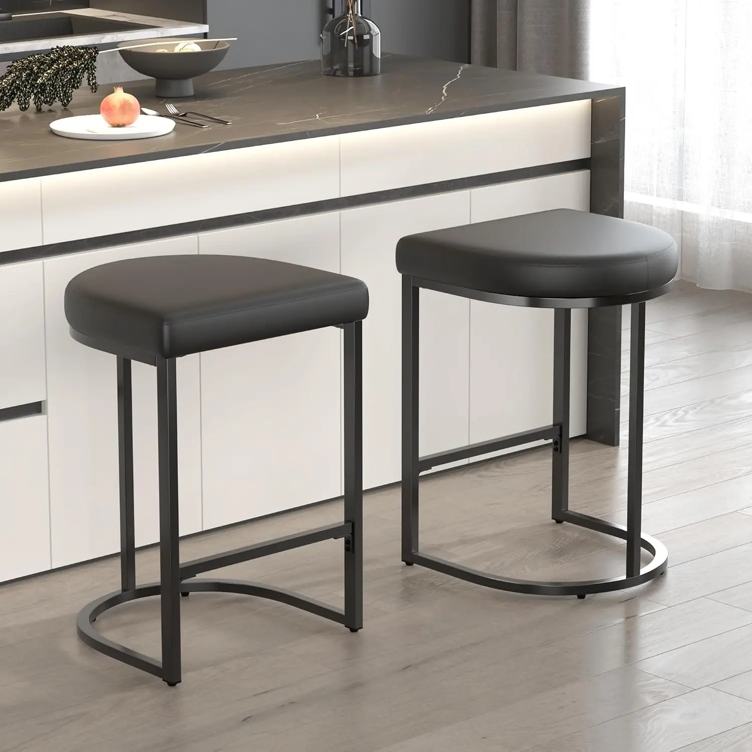 Counter Height Bar Stools Set of 2, 26