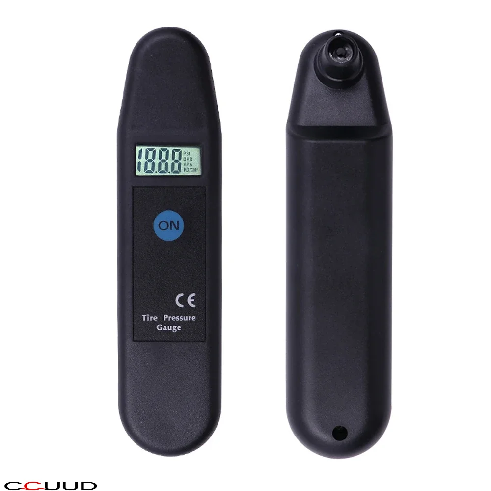 

TG101 Digital Car Tire Tyre Air Pressure Gauge Meter LCD Display Manometer Barometers Tester PSI/KPA/BAR/KG/CM2 Detector for Car