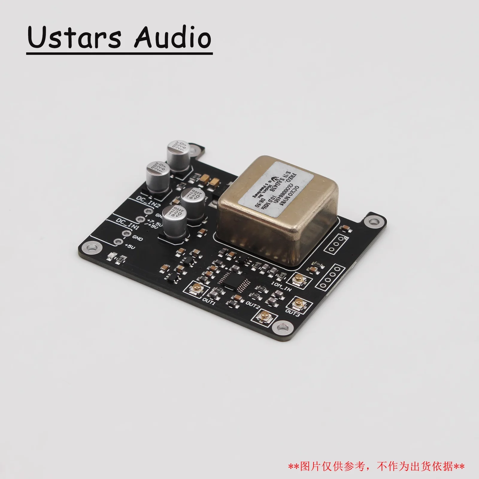 Ustars-Oscillateur à cristal modifié, audio, Raspberry Pi 4B, carte d'horloge OCXO, température constante, cristal de révélation