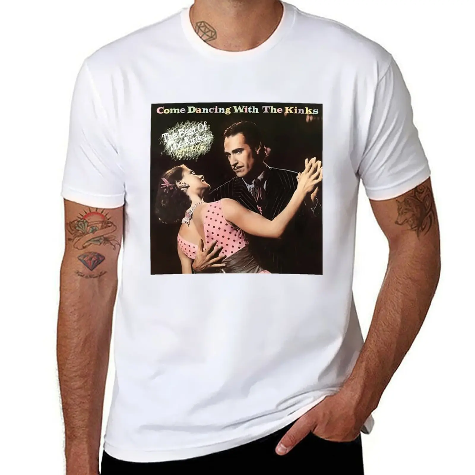 

The Kinks Come Dancing With The Kinks The Best Of Kinks T-Shirt g man t shirts for men t shirts for man cotton funny T-Shirt