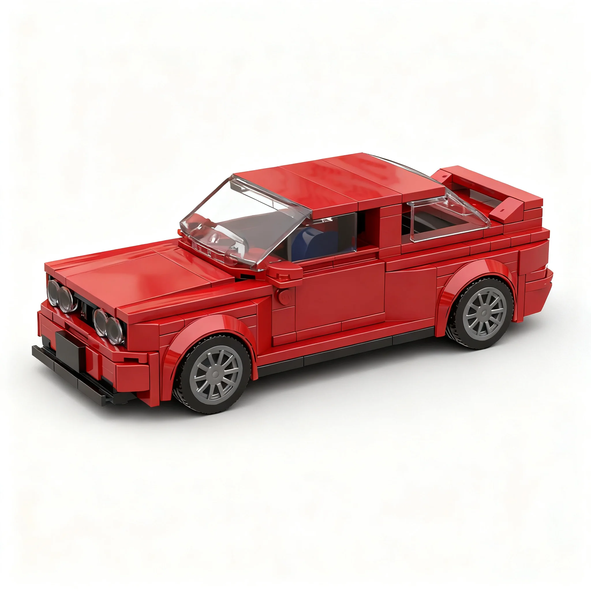 359pcs MOC city Champions BMWS M3 E30 Model Christmas Gift Collectible Decorative Collection For Enthusiasts DIY