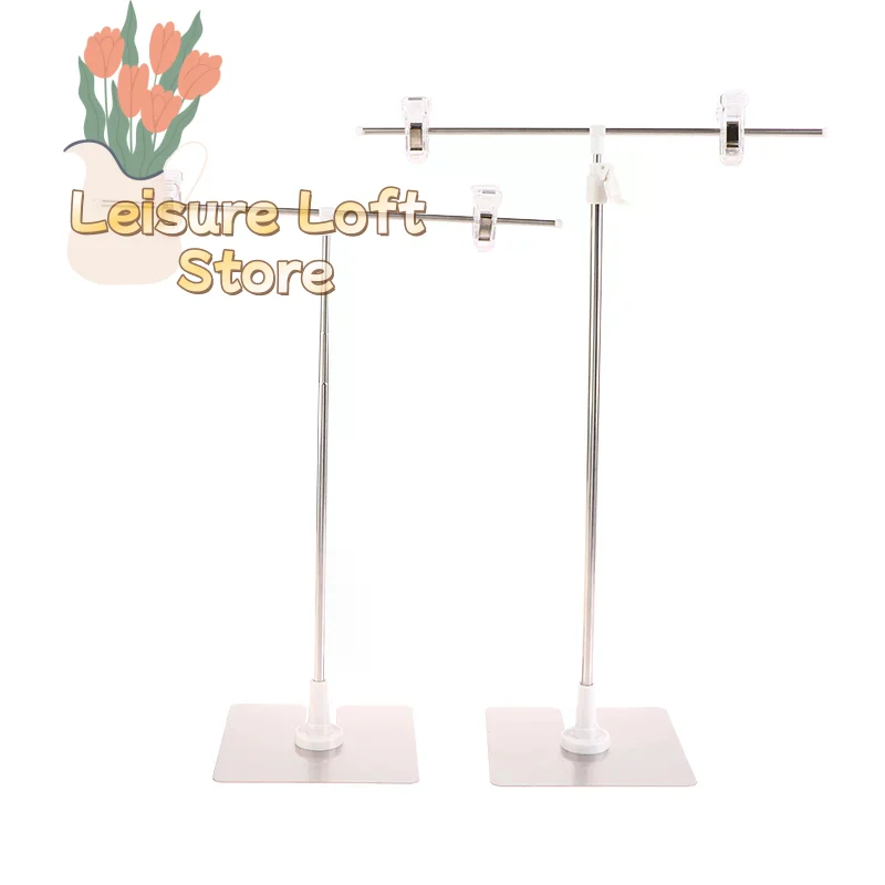 إطار عرض الملصقات من الفولاذ المقاوم للصدأ - حامل خلفية صورة تي شيرت من الدرجة التجارية لتصوير الفيديو والإعلان