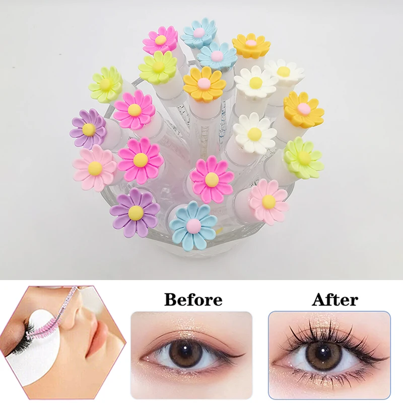 Reusable Eyelashes Brush Tube For Eyelash Extension Disposable Mascara Wands Eyebrow Brush Applicator EyeLash Brushes