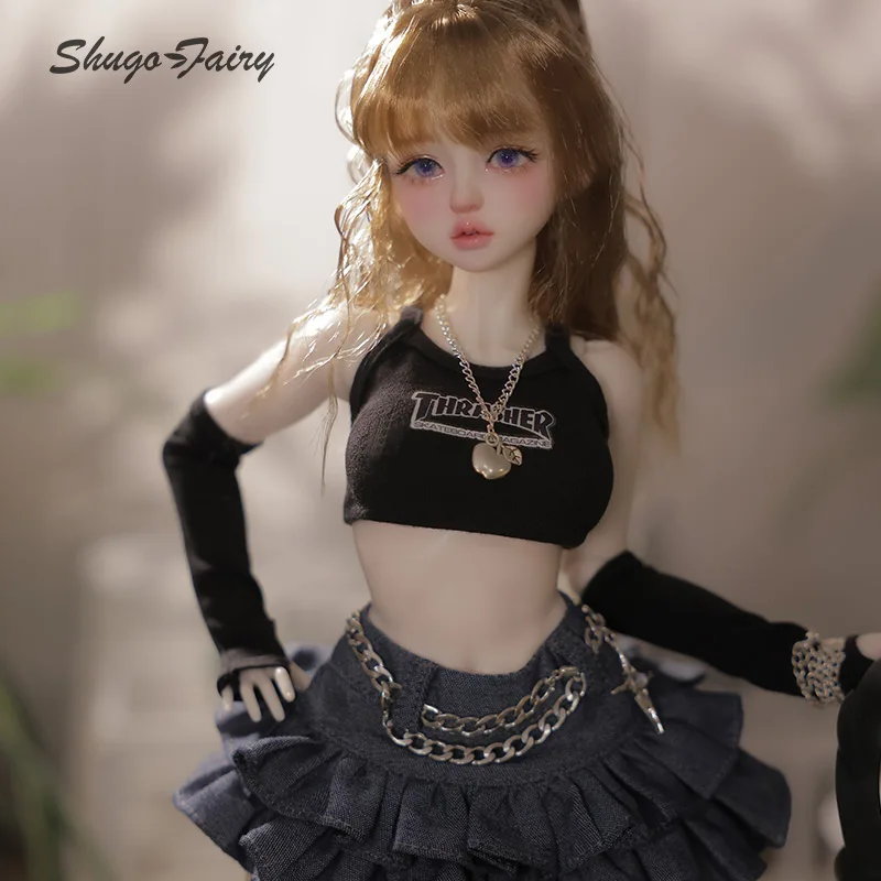 

Shuga Fairy 1/4 Pearl BJD Doll New Design Sweetheart Girly Face Meat Leg BJD Doll Toys Pure Handicraft Art Ball Jointed Doll