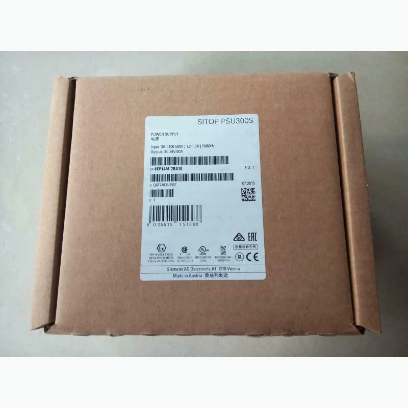 

One New Original 6EP1436-2BA10 SITOP Power Supply In Box