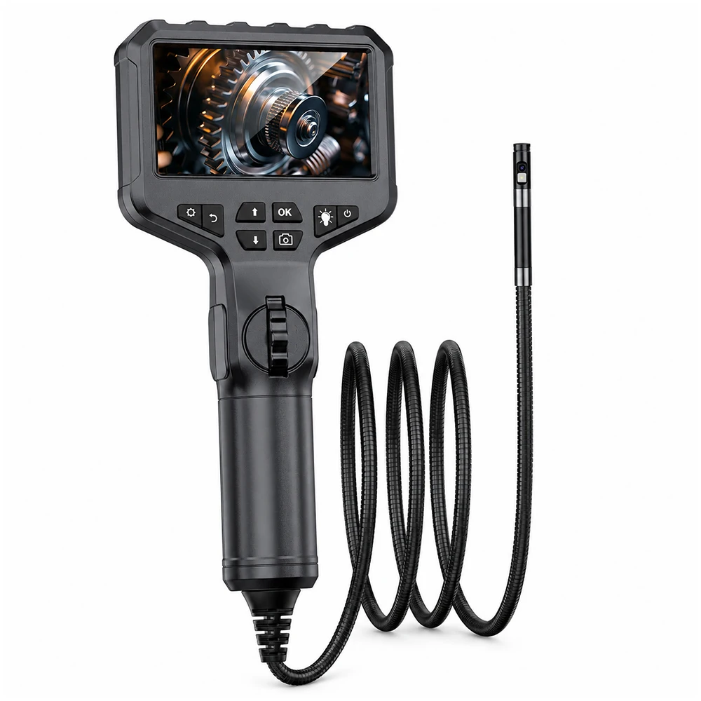 SIHAO 4.3inch HD Endoscope Camera 6Mm Diameter Suitable for Diesel Engine Inspection Pipeline Aviation and Other Industries