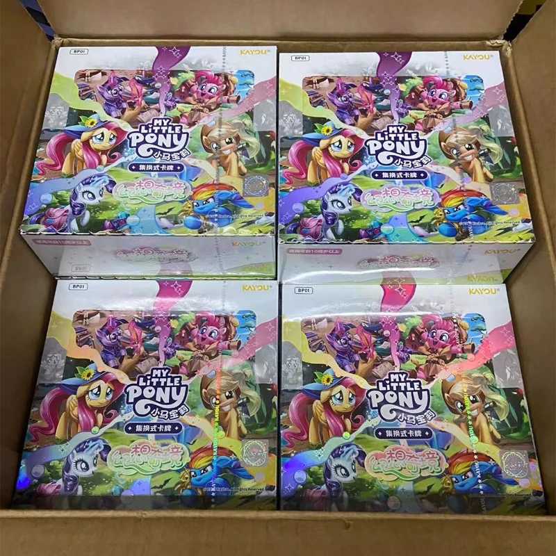 

My Little Pony Trading Card Supplementary Pack Original KAYOU Anime TCG Collection Cards Children Gifts