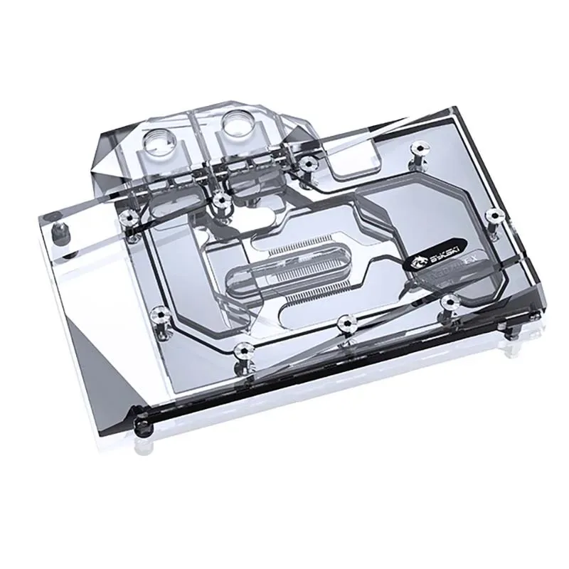 Bykski N-RTX3070FE-X Water Block Use for NVIDIA RTX 3070 Founder Edition /NVIDIA RTX 3060 TI GPU Card/Full Cover Copper Radiator