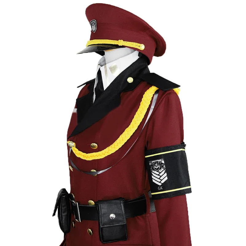 Game Girls Frontline Commander Military Uniform Cosplay costume Unisex with Hat Halloween costumes 11 BS 1288